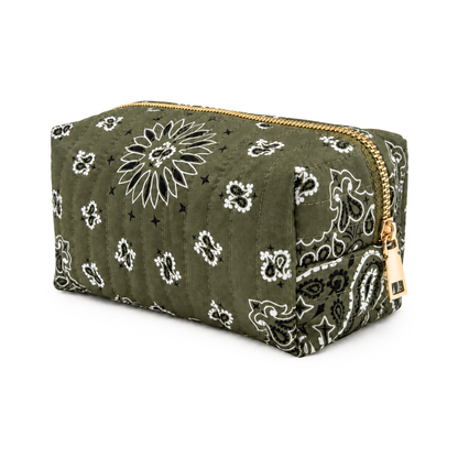 Ellison+Young - Ellison+Young Bandana Cosmetic Case, Everyday Travel Pouch