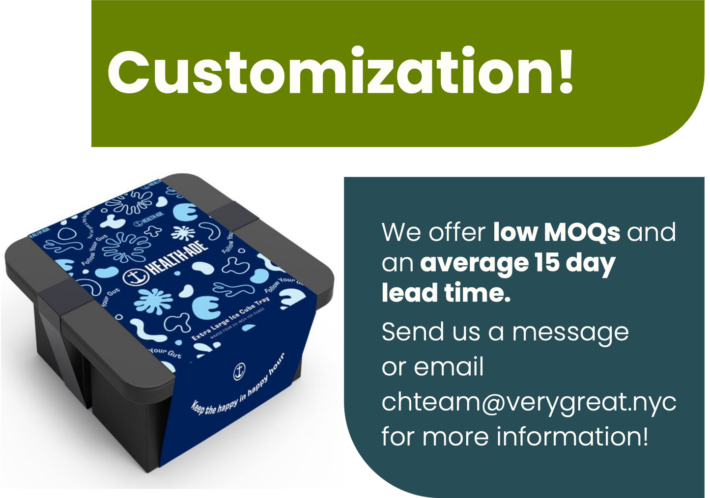 W&P - Collins Cocktail Silicone Ice Tray