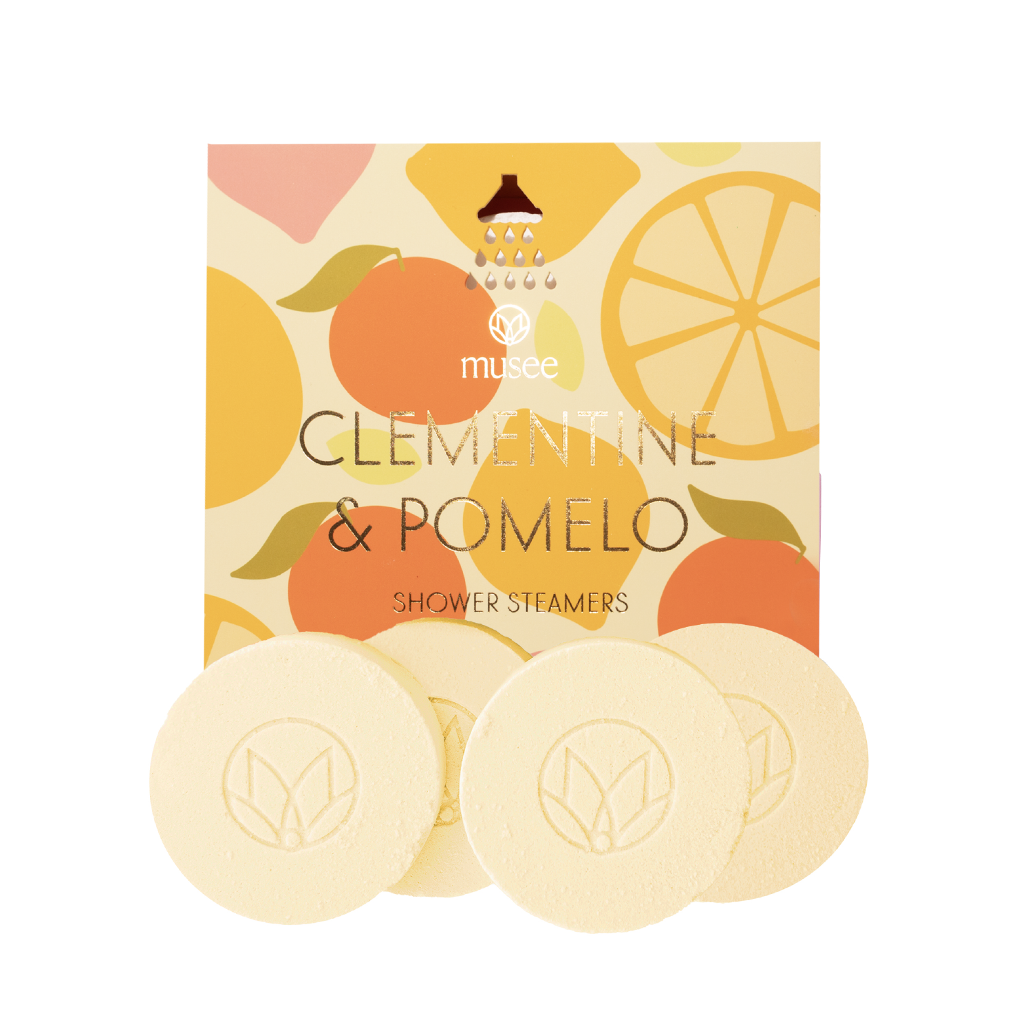 Musee - Clementine & Pomelo Shower Steamers