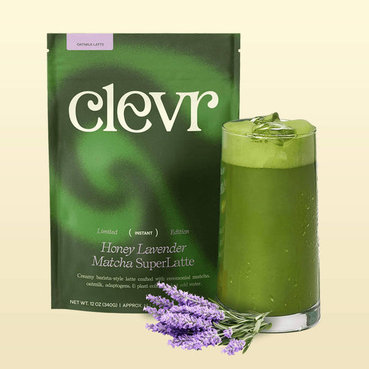 Clevr Blends - Honey Lavender Matcha SuperLatte