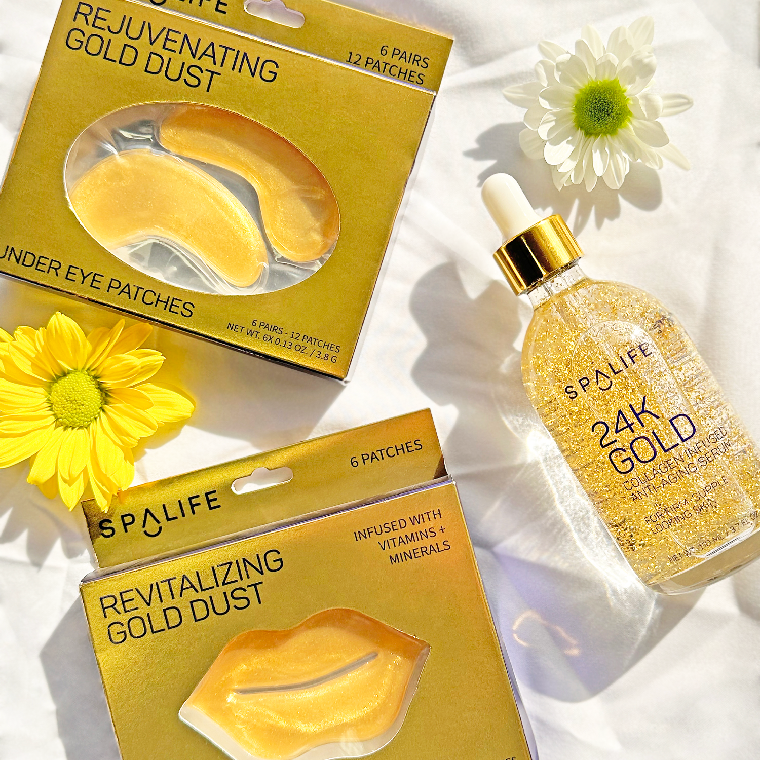My Spa Life - Revitalizing Gold Dust Lip Mask - 6 Lip Jellies