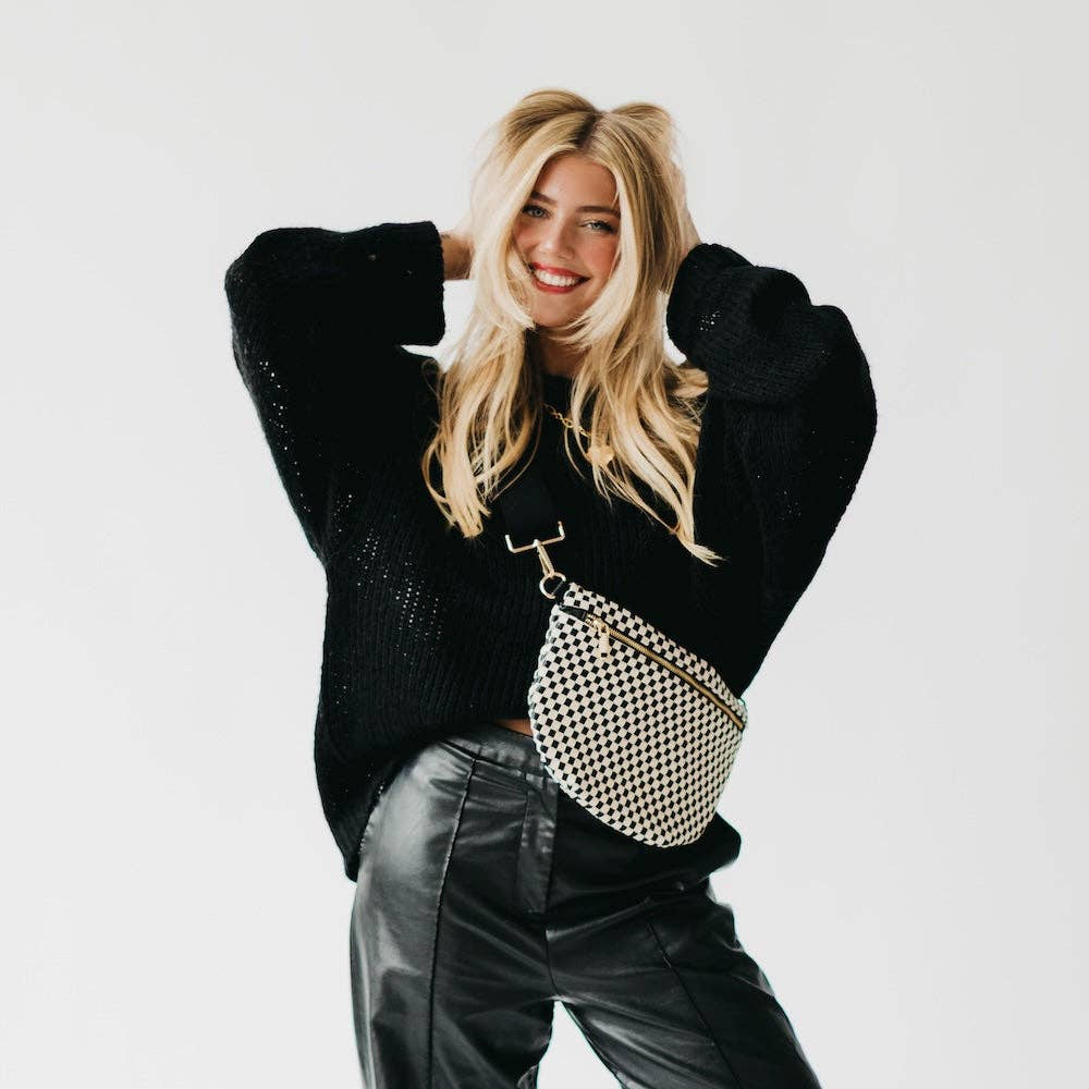 Pretty Simple - Westlyn Woven Bum Bag - Assorted Colors