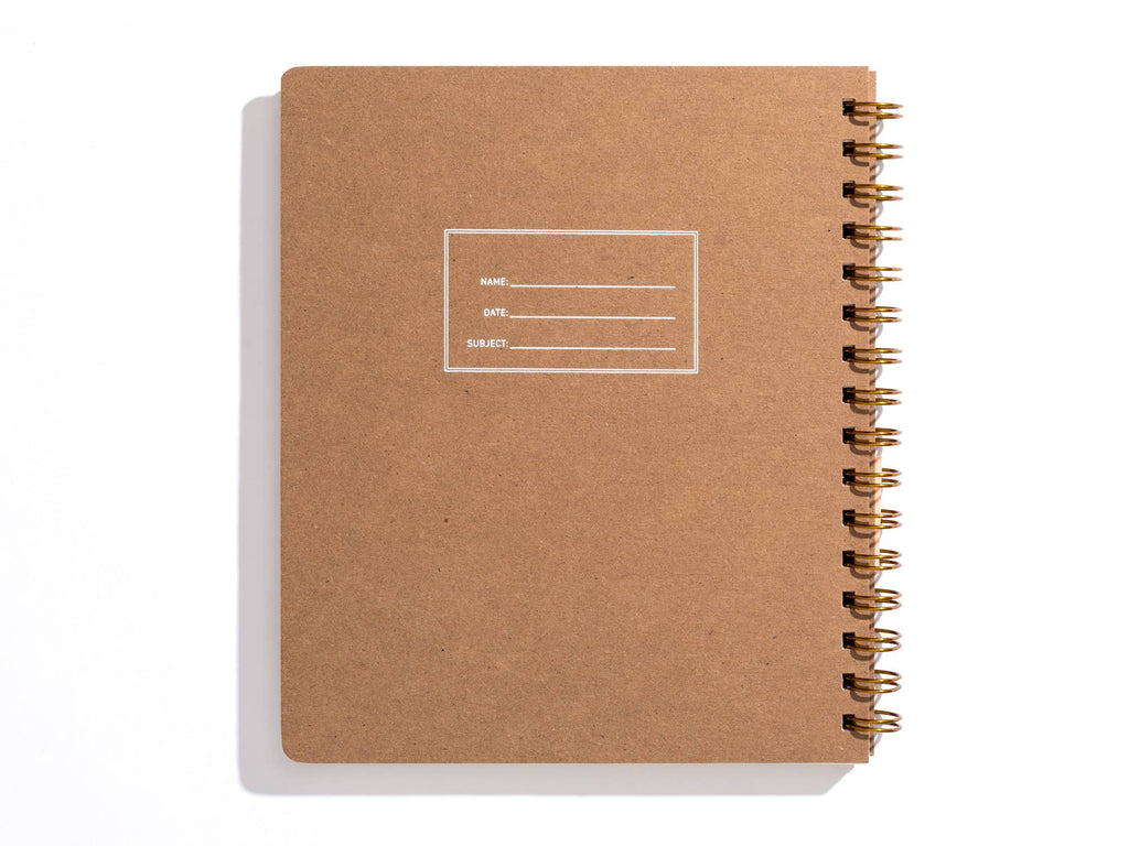 Shorthand Press - Lefty Standard Notebook - Solid Color Cover