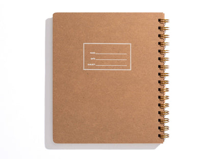 Shorthand Press - Lefty Standard Notebook - Solid Color Cover