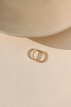 Token Jewelry - Sequin Ring in 14k Gold Fill or Sterling Silver 