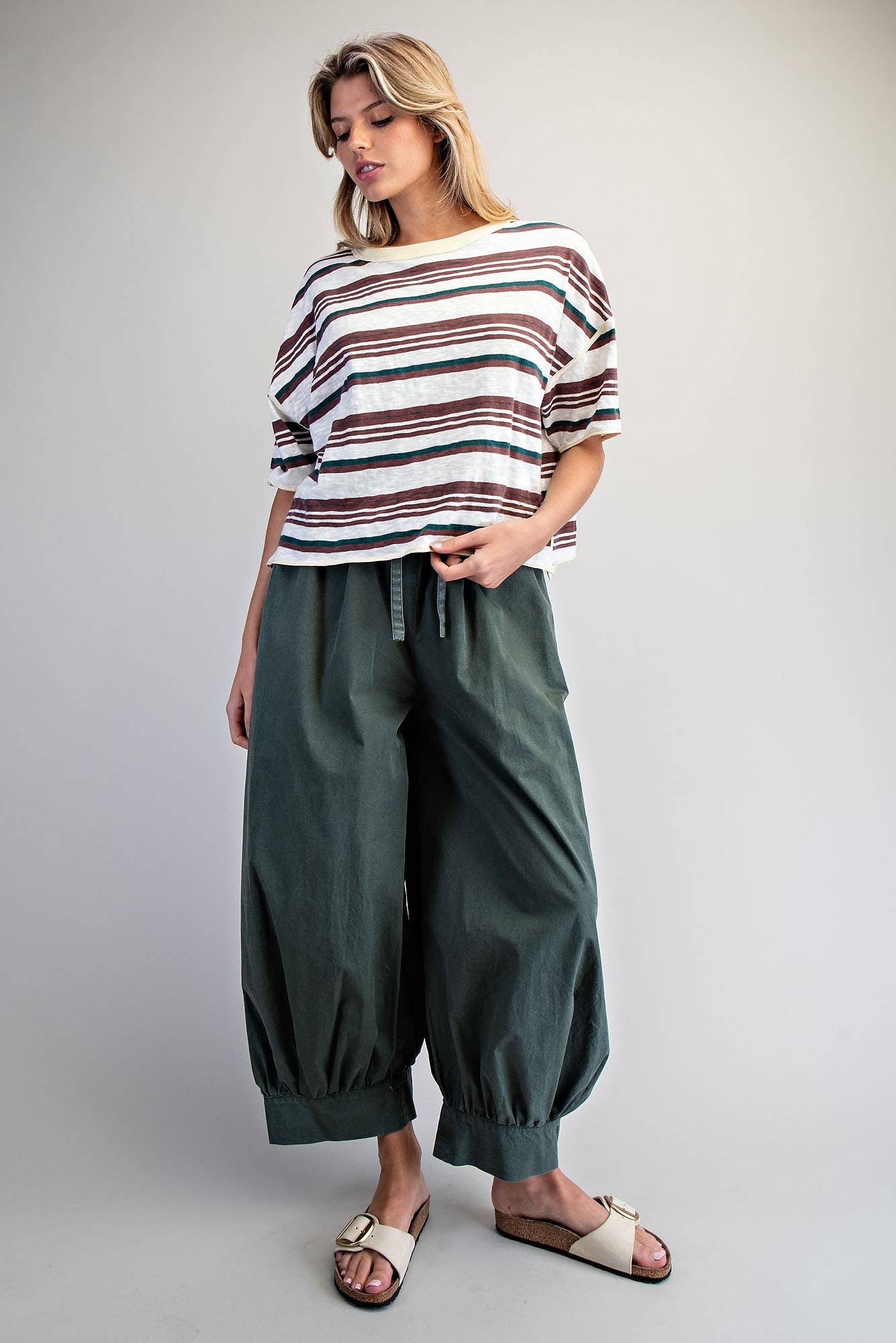 Willow Striped Boxy Tee