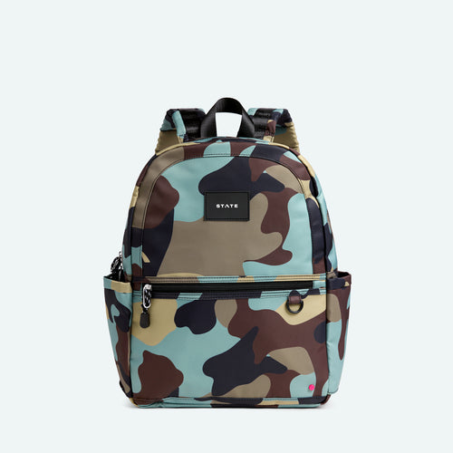 STATE BAGS - KANE DOUBLE POCKET BACKPACK - CAMO 24