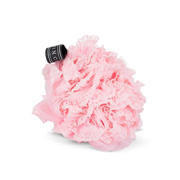 FinchBerry - Pink Lacy Loofah