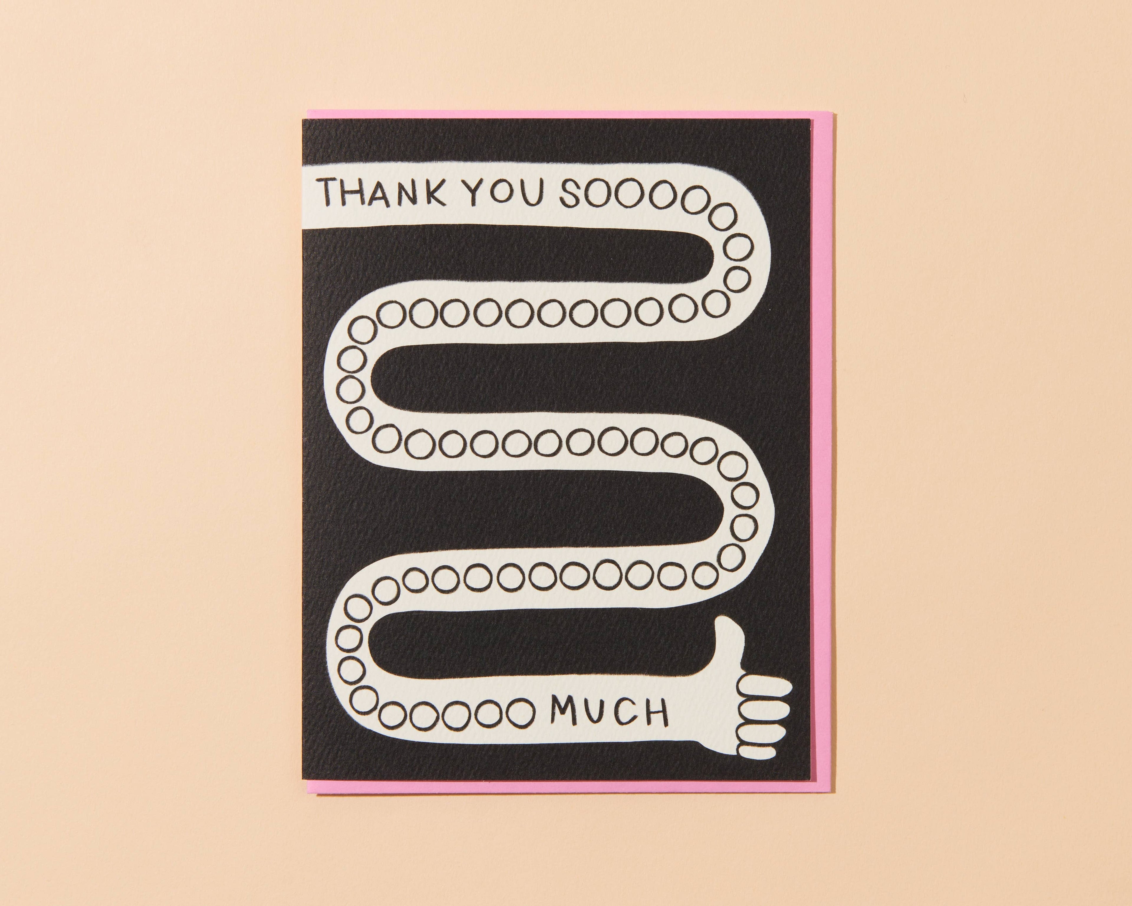 And Here We Are - Thanks Soooo Much Card