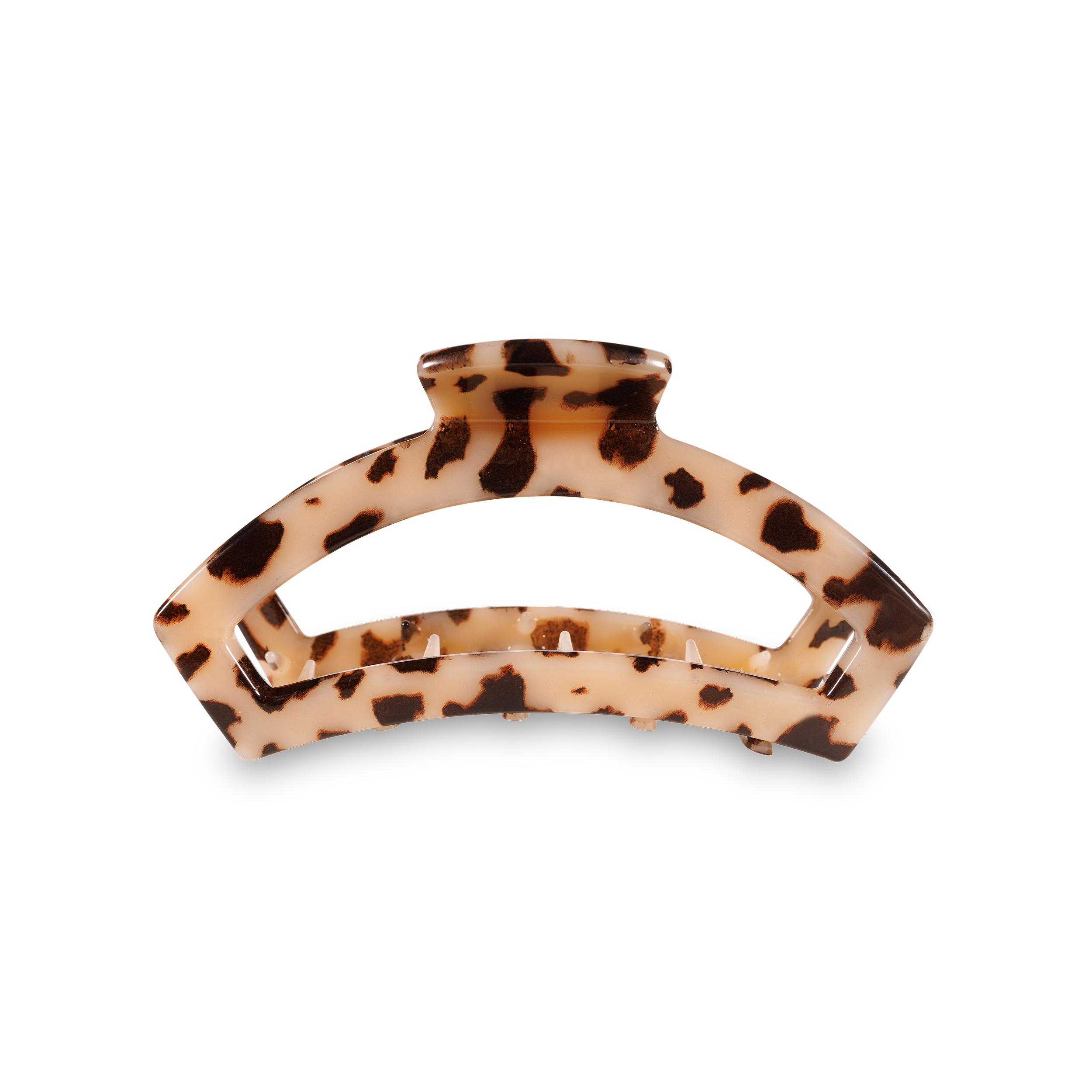 TELETIES - Open Blonde Tortoise Medium Hair Clip