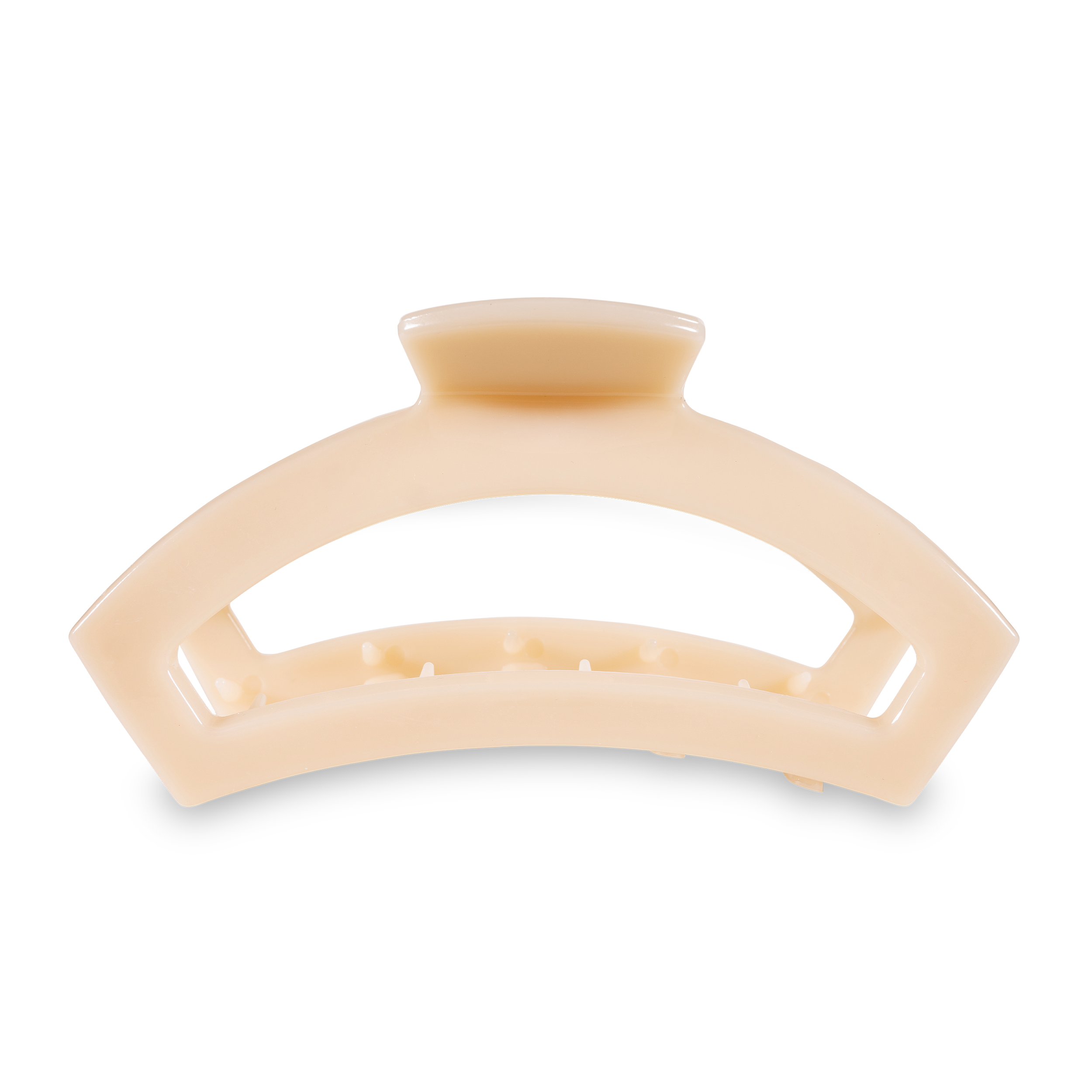 TELETIES - Open Almond Beige Large Hair Clip