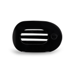 TELETIES - Jet Black Small Flat Round Clip