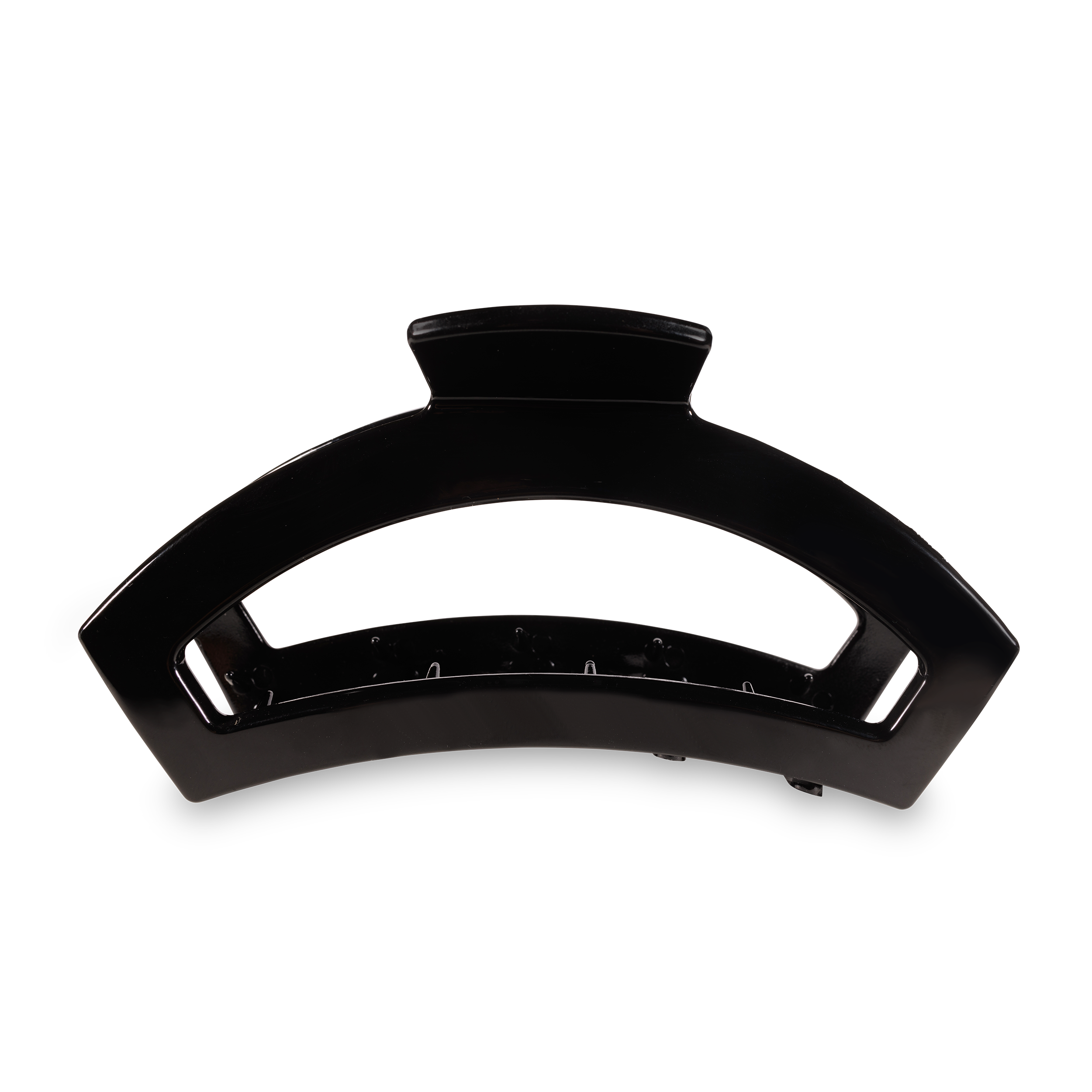 TELETIES - Open Jet Black Large Hair Clip