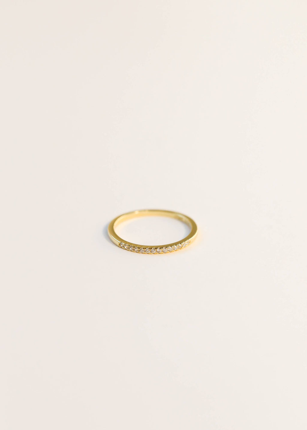 Ring - Half Pavé: 7