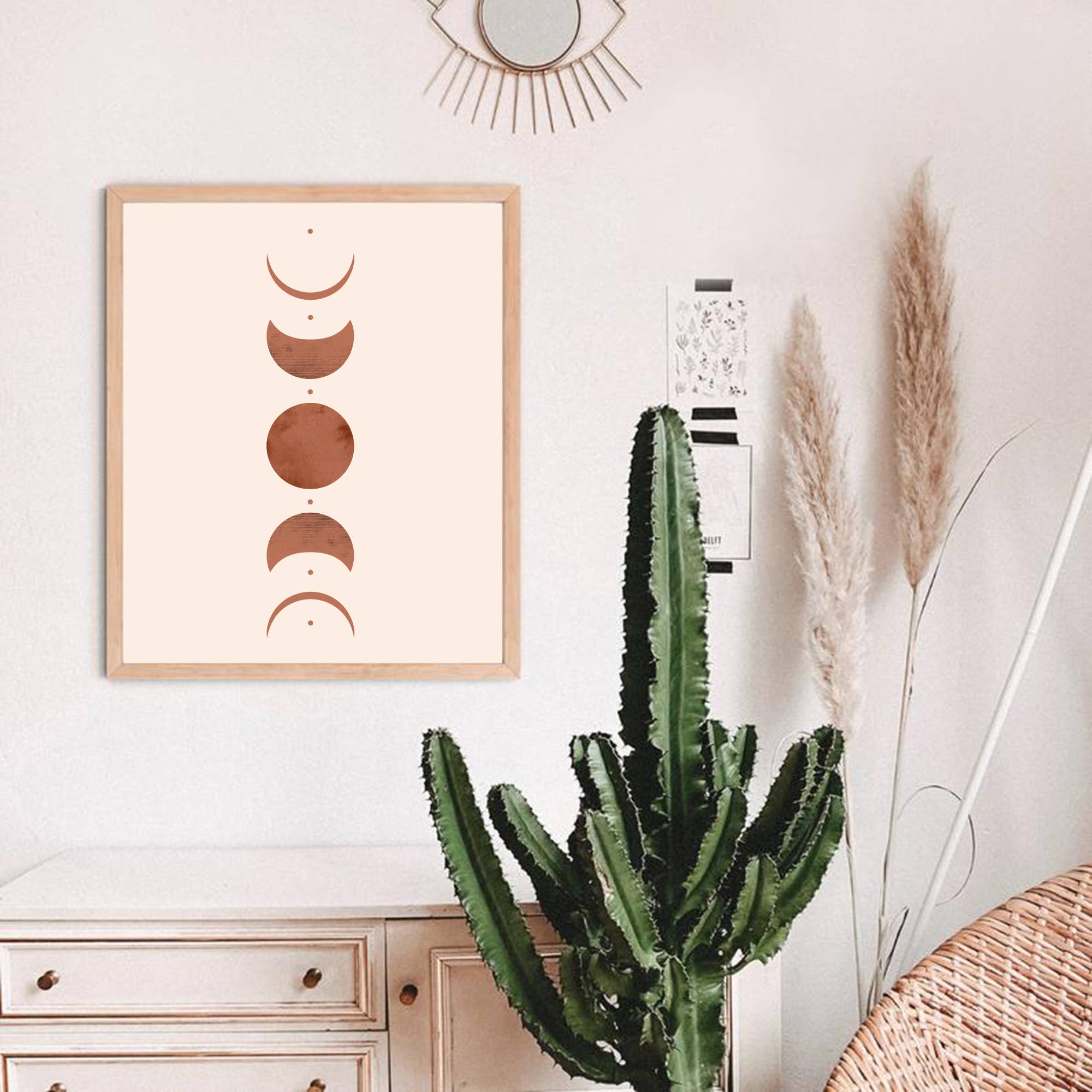 Lumina - Moon Phases Print