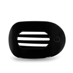 TELETIES - Jet Black Large Flat Round Clip