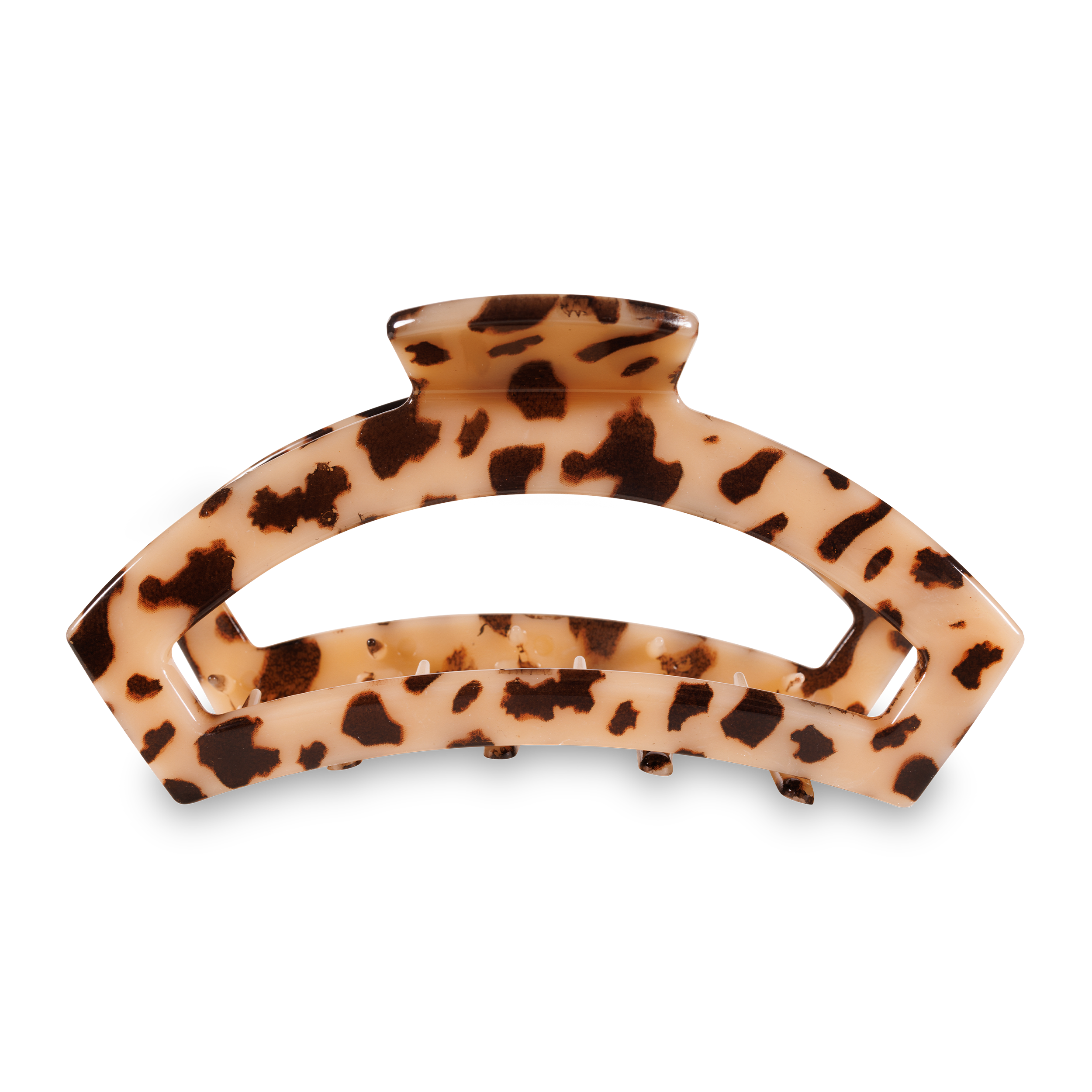 TELETIES - Open Blonde Tortoise Large Hair Clip