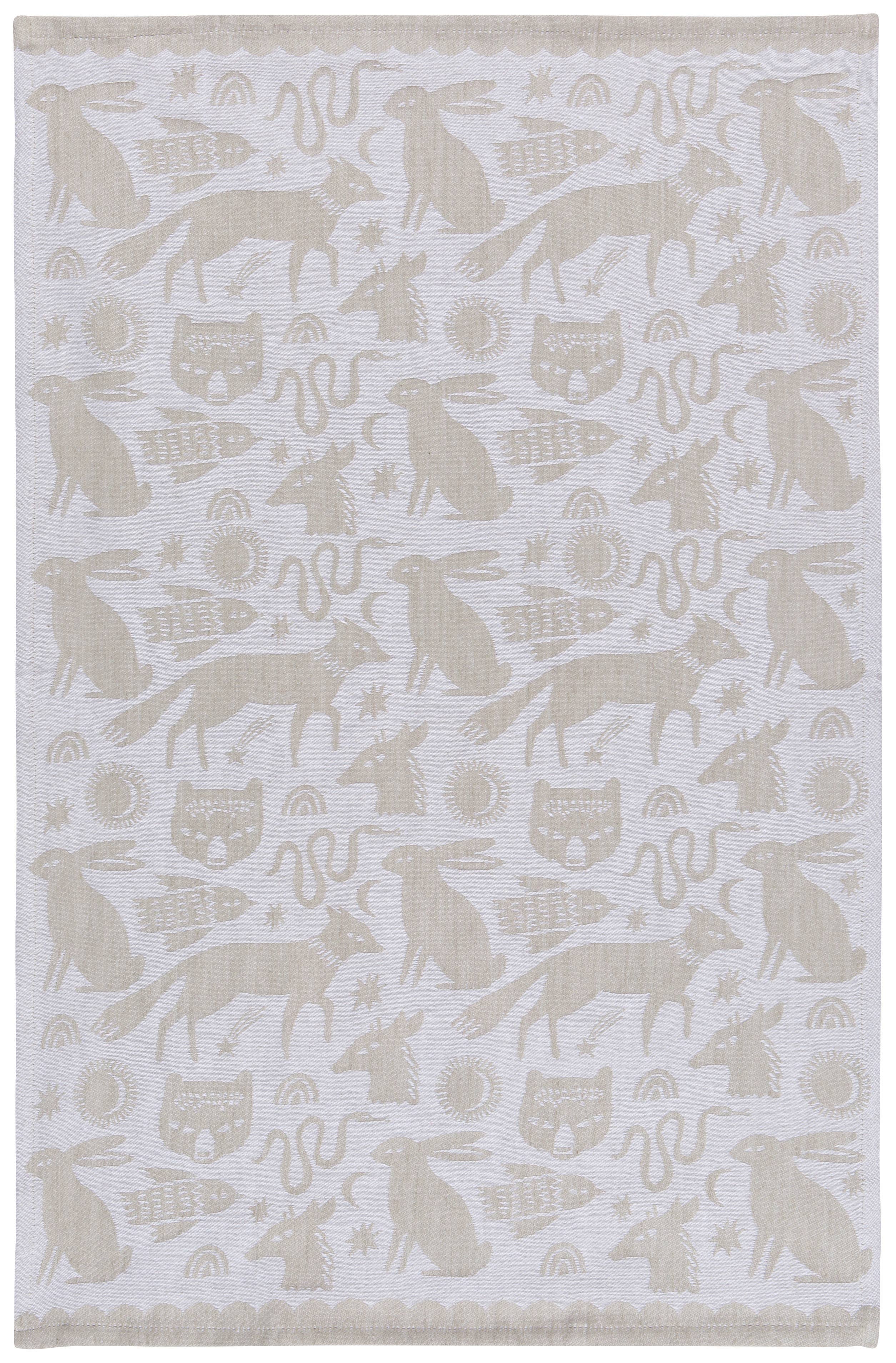 Danica Studio - Danica Studio Timber Woven Cotton Jacquard Dishtowel