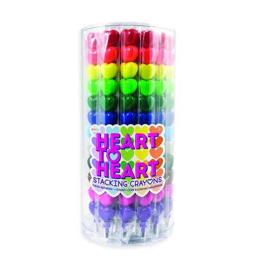 OOLY - Heart to Heart Stacking Crayons