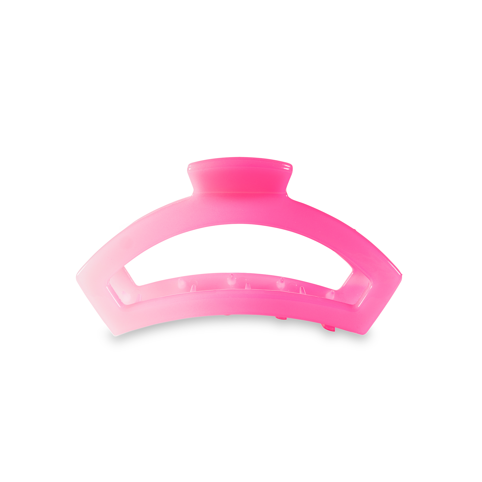 Open Pink Ombre Tiny Hair Clip