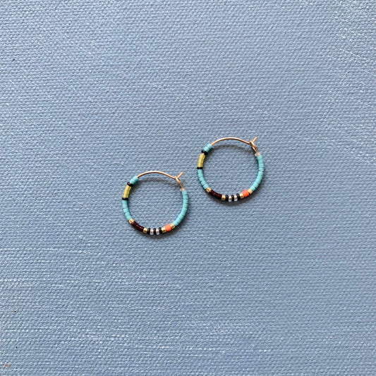 Little Colorloop in Bright Aqua