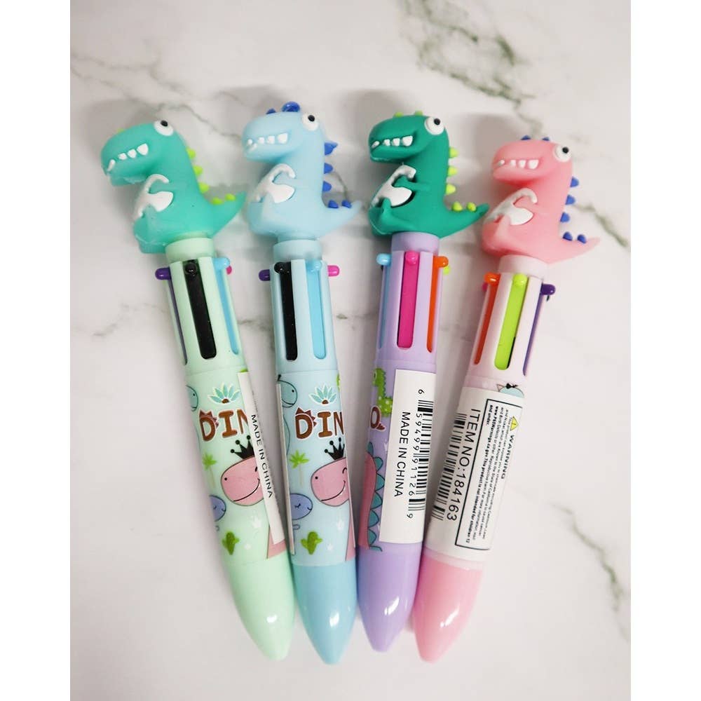 Love and Repeat - 36-pc Dino Multi Color Pen Set: MIX COLOR / ONE