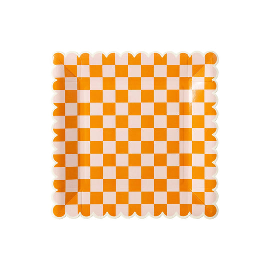 My Mind's Eye - Ghoul Gang Checkered Paper Plate