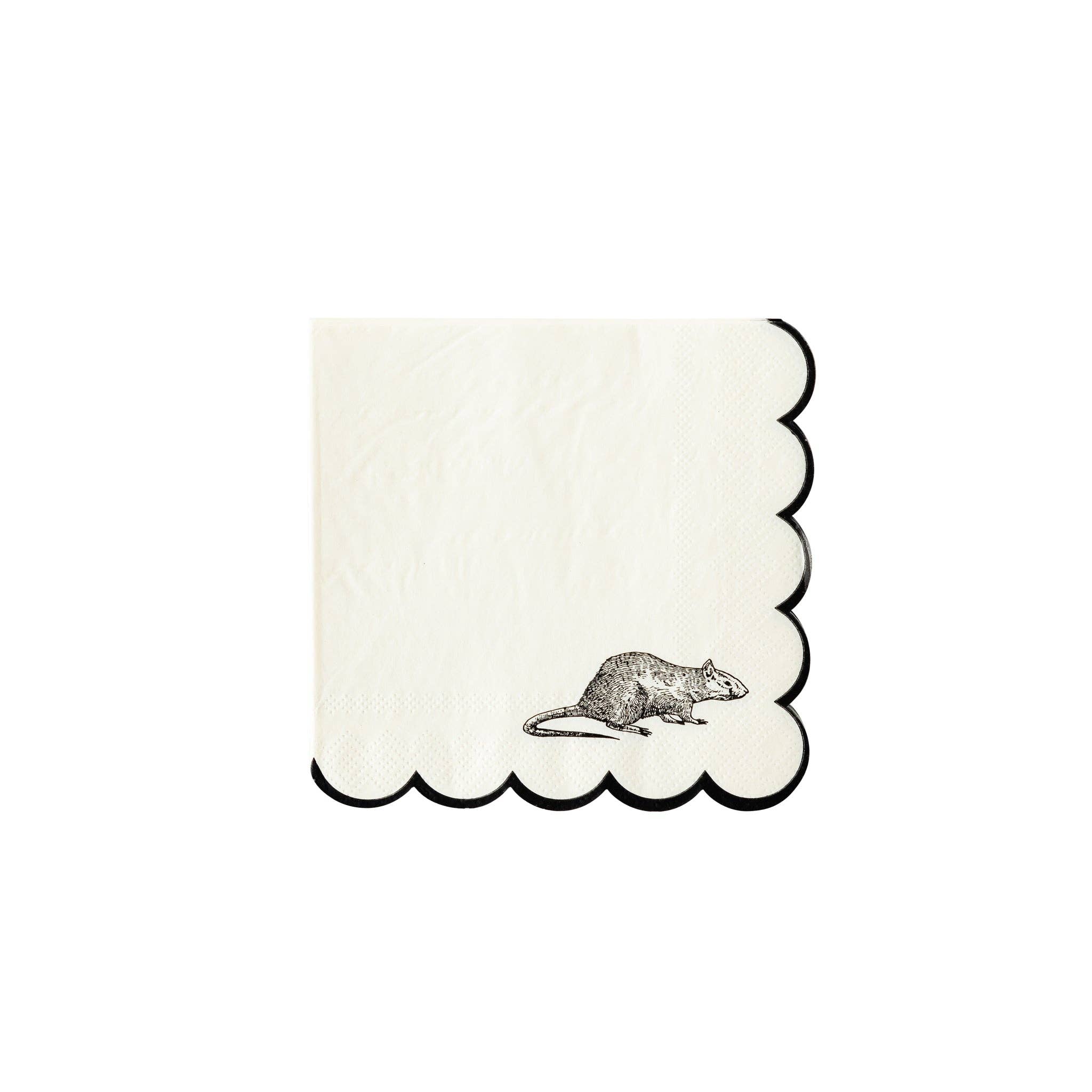 My Mind's Eye - Salem Apothecary Rat Cocktail Napkins